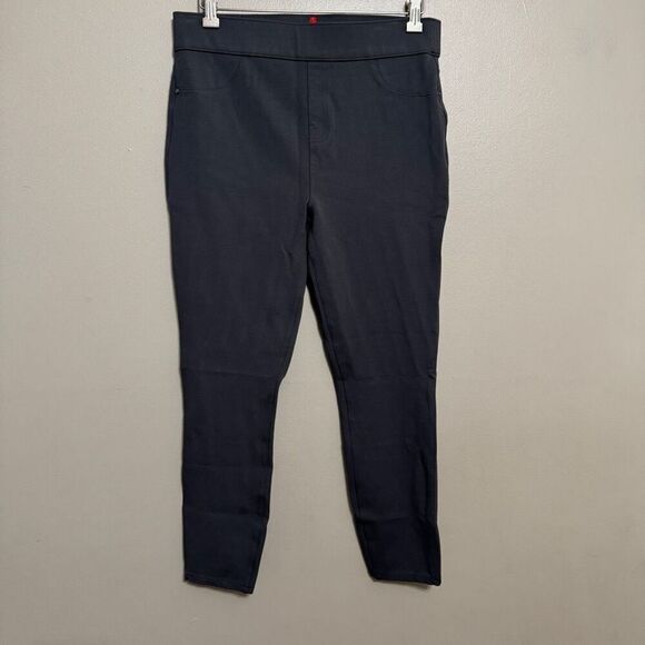 Spanx charcoal gray PerfectFit Ponte Slim Straight Pant size large - Picture 1 of 7